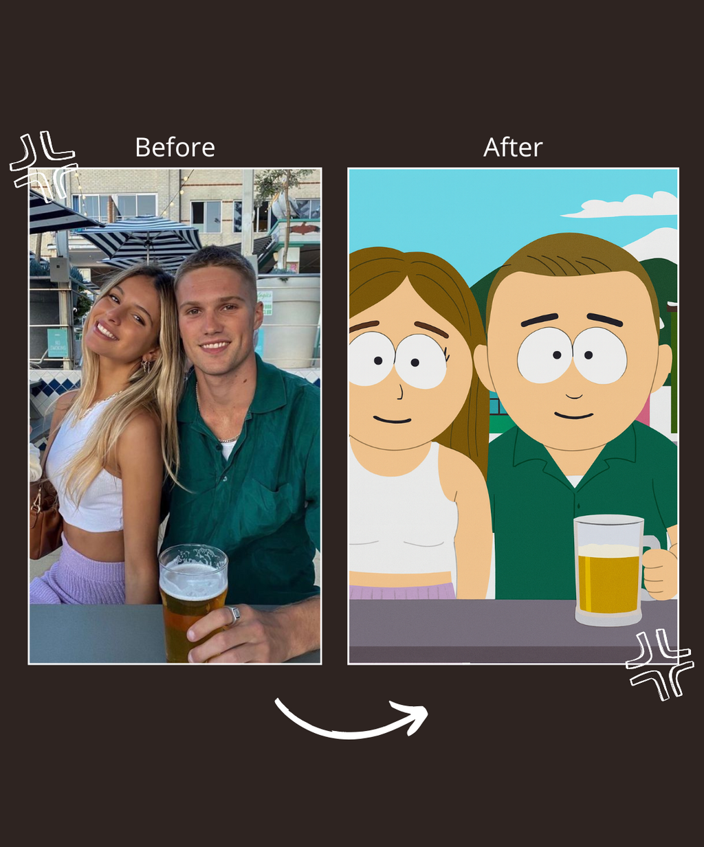 Portrait Digital - Inspired by South Park