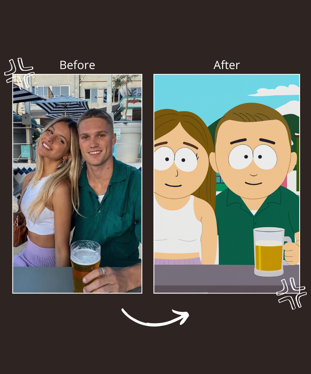 Portrait Digital - Inspired by South Park