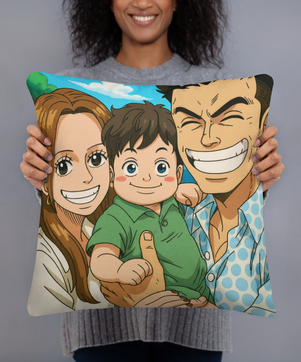 Portrait Cuscino - Inspired by Anime/Series