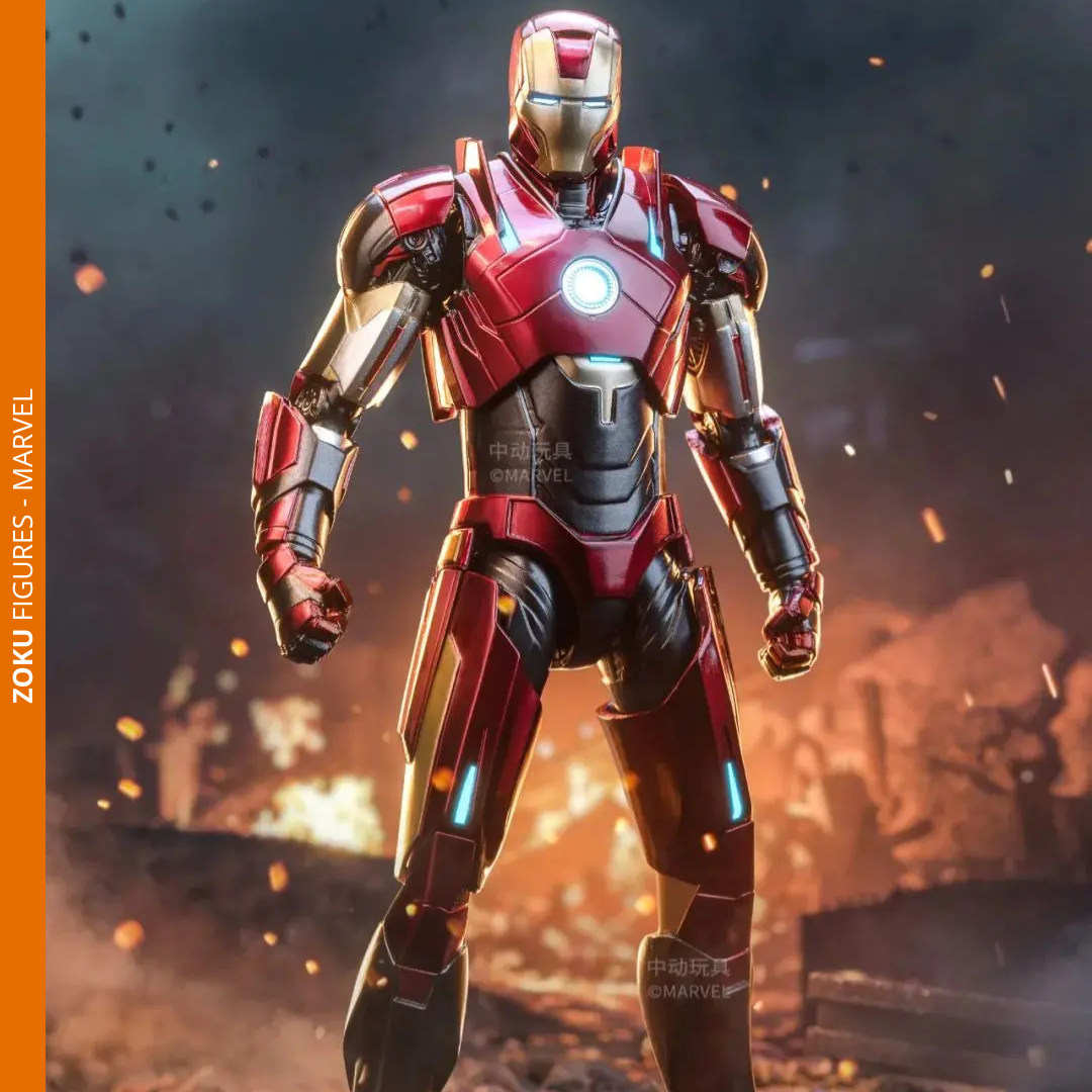 Action figure Iron Man MK9 22cm  - Marvel