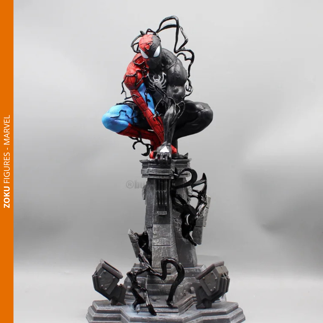 Action figure Iron Spider Man & Venom 38cm  - Marvel