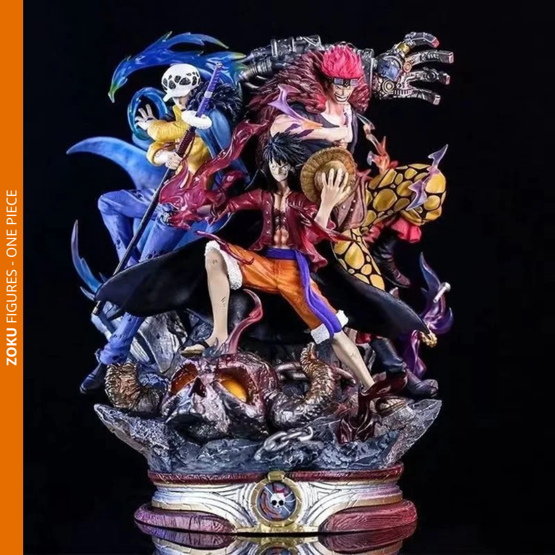 Action figure Luffy-kid-Law 22cm – One Piece